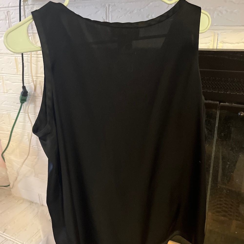 Black Satin Shell - Picture 2 of 2